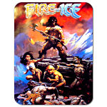 Fire And Ice - Bakshi /  Frazetta Classic - Large Magnet