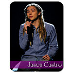 American Idol - Jason Castro - 3x4 Large Magnet